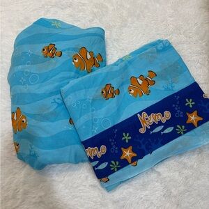 Finding Nemo Crib Sheet Set Vintage Y2K